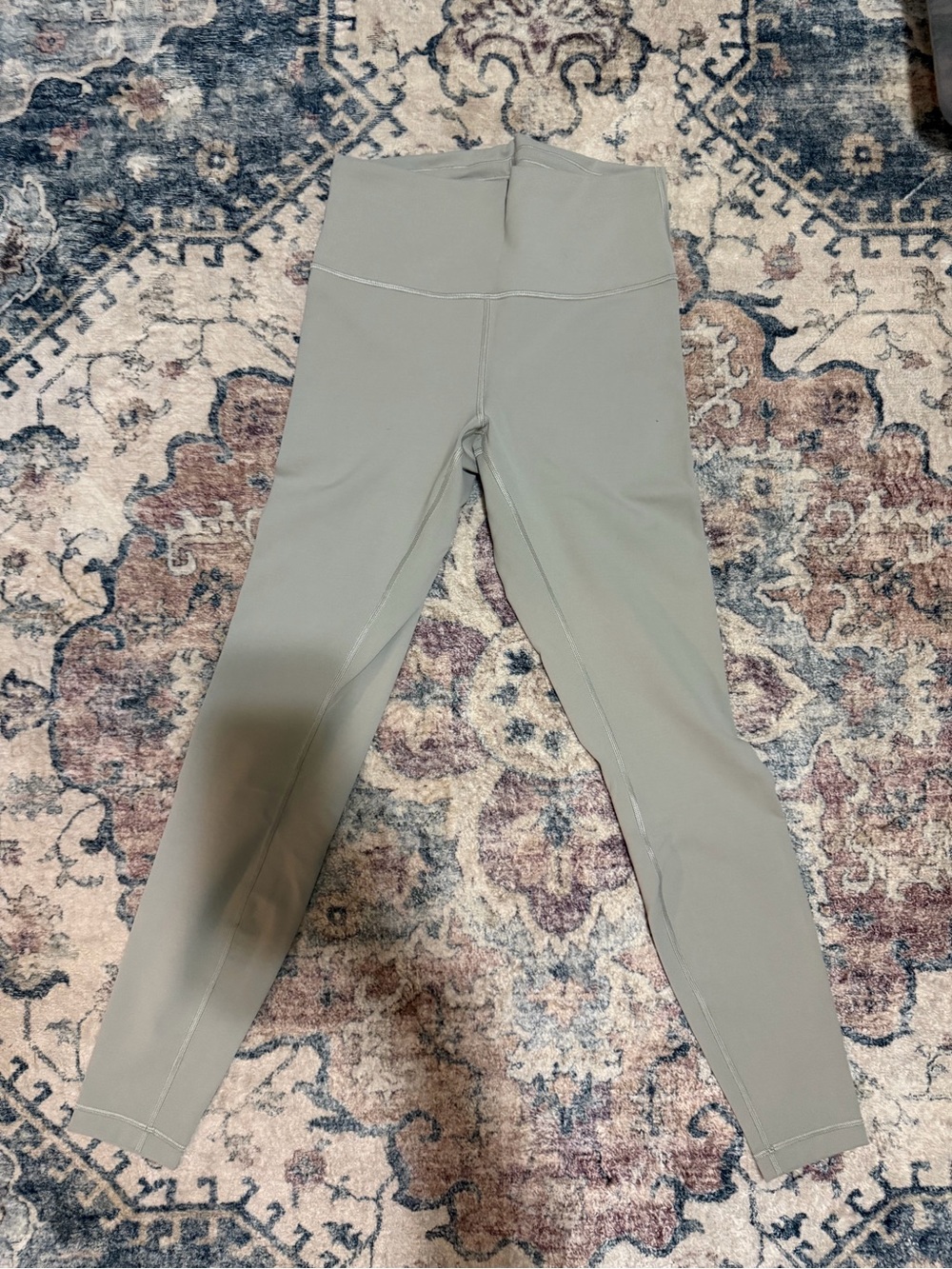 Lululemon Wunder Train High Rise Leggings in Sheer Oak